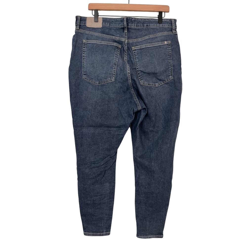 Everlane Womens The Curvy Way-High Skinny Jean Organic Cotton Size 35 Crop - Picture 2 of 5